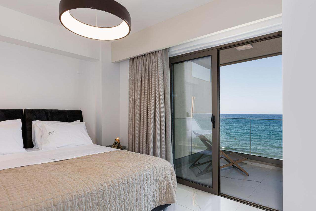 Deux Paradis, A Beachfront Retreat, By Thinkvilla Rethymno  ภายนอก รูปภาพ