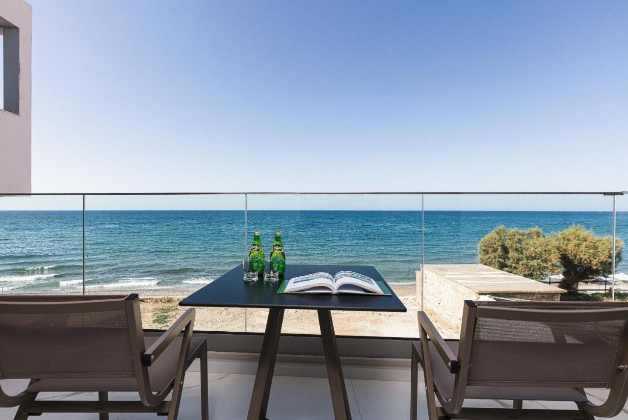 Deux Paradis, A Beachfront Retreat, By Thinkvilla Rethymno  ภายนอก รูปภาพ