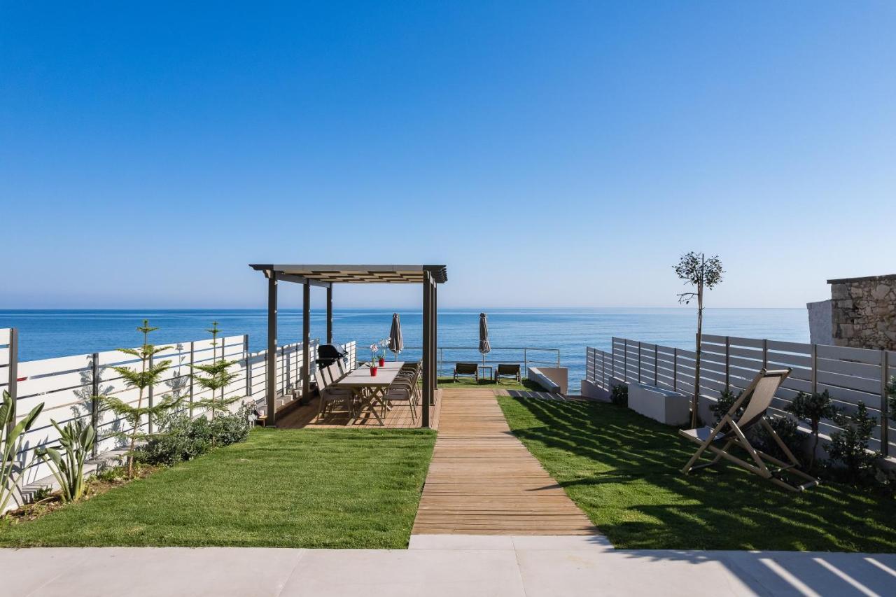 Deux Paradis, A Beachfront Retreat, By Thinkvilla Rethymno  ภายนอก รูปภาพ