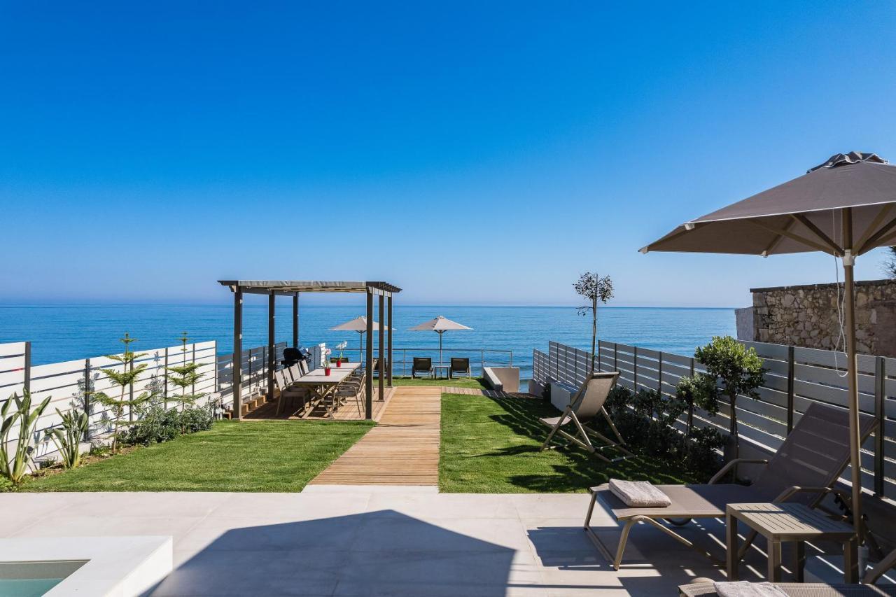 Deux Paradis, A Beachfront Retreat, By Thinkvilla Rethymno  ภายนอก รูปภาพ